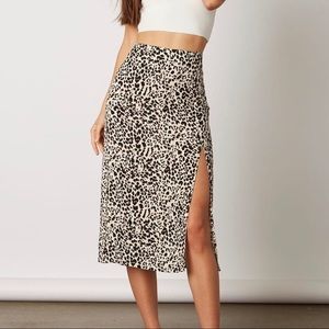 Cotton Candy LA Leopard Skirt